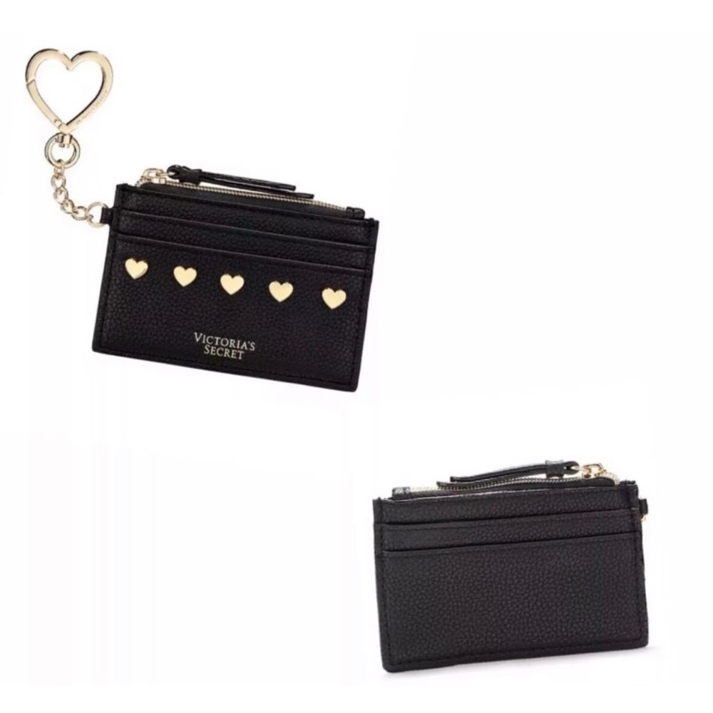 Victoria Secret Heart Card Case Keychain
